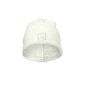 Elodie шапочка Furry Knit Beanie - Vanilla White
