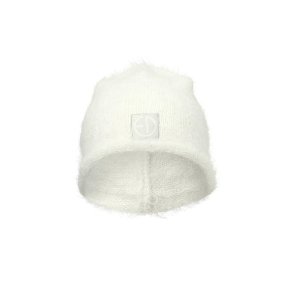 Elodie шапочка Furry Knit Beanie - Vanilla White - фото  1