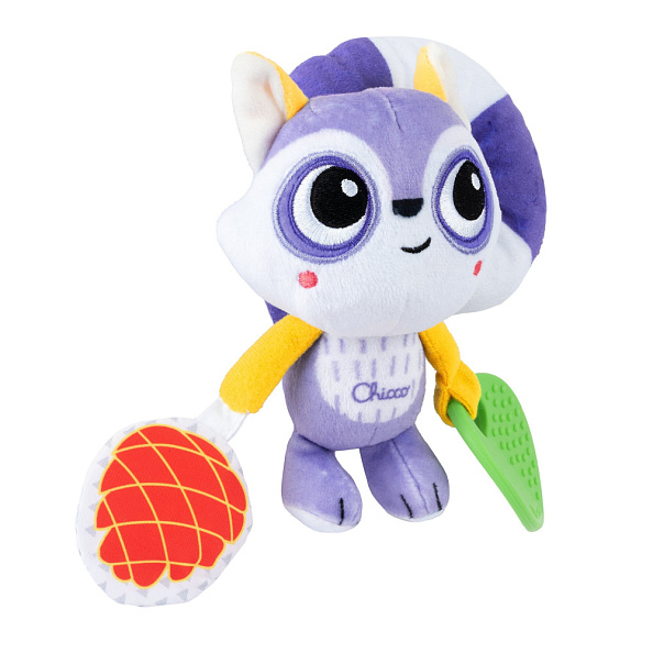 Chicco игрушка подвеска набивная Енот* - фото  2