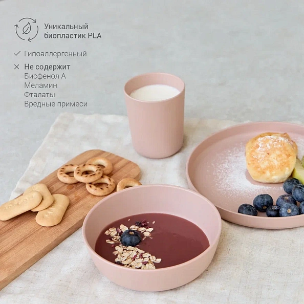 Edda набор мисок 2 штуки Пудра - фото  3