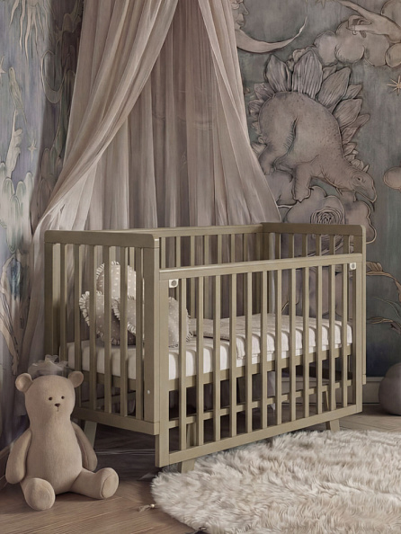 OLANT кровать с маятником Скаген ЕССО кашемир - фото  1