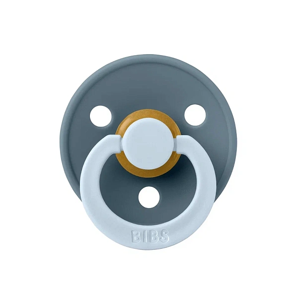 BIBS соска-пустышка латексная Studio Colour Fusion Petrol/Baby Blue - фото  1