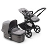 Bugaboo Fox5 коляска 2 в 1 Black/ Grey Melange/ Grey Melange complete - фото 3