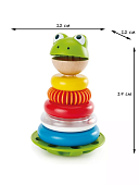 Hape пирамидка Мистер Лягушка