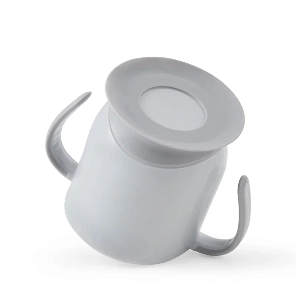 Happy Baby кружка на присоске 250 мл grey - фото  3