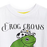 Happy Baby футболка детская White (frog) - фото 2