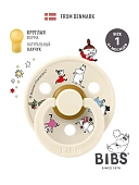 BIBS пустышка латексная Moomin Colour - Friends - Ivory