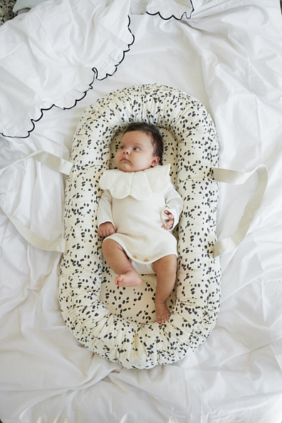 Elodie Портативный кокон Baby Nest - Dalmatian Dots - фото  6