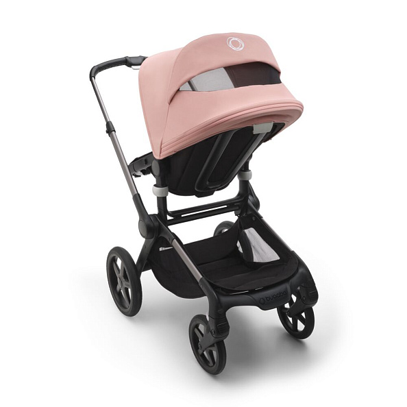 Bugaboo Fox5 коляска 2 в 1 Graphite/ Midnight Black/ Morning Pink - фото  6