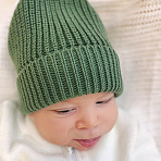 OLANT BABY шапочка 100% хлопок лапша Oliva