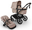 Bugaboo Fox5 Renew коляска 2 в 1 Black/ Desert Taupe/ Desert Taupe complete