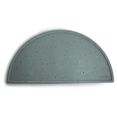 MUSHIE салфетка силиконовая Cambridge Blue Confetti