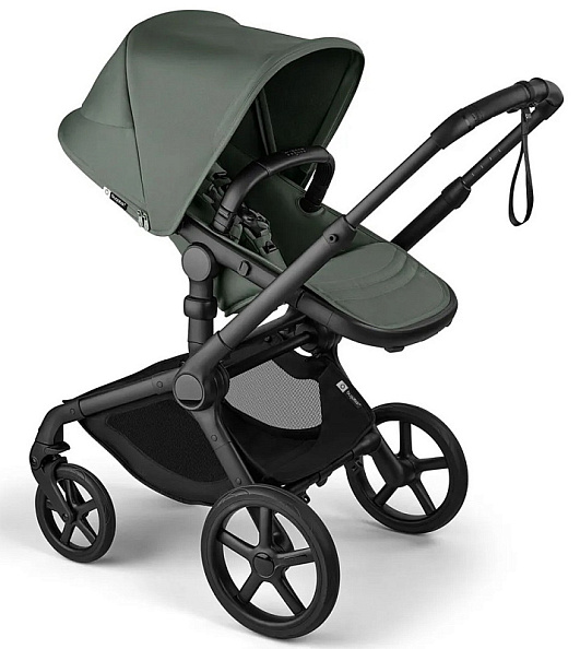Bugaboo Fox5 Renew коляска 2 в 1 Black/ Forest Green/Forest Green complete - фото  10