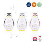 Zazu колонка+проигрыватель+ночник беспроводная Пингвинёнок Зои розовый - фото 8