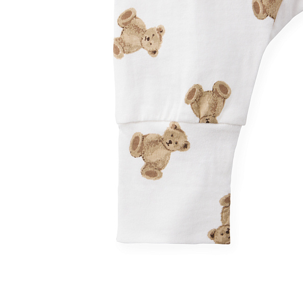 Happy Baby ползунки (штанишки) beige&bears, 2 штуки - фото  4