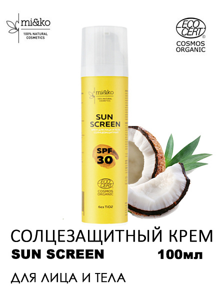 Mi&ko       Sun Screen SPF30 100  -   2